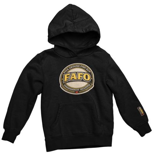 Gen❌ FAFO Hoodie - Chenille Heavyweight Hoodie - 420 GSM Premium Collection