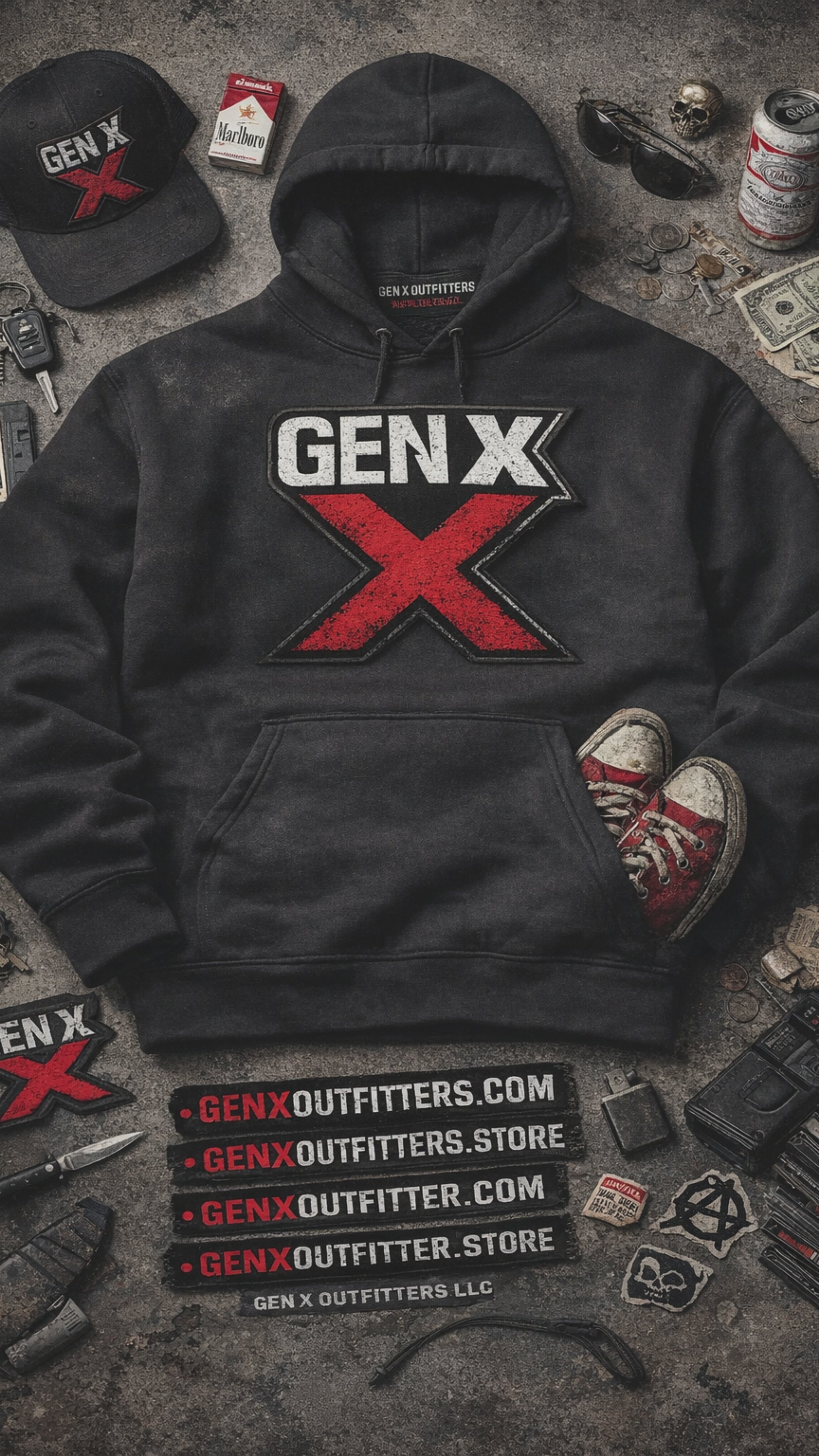 GEN ❌ Hoodie Heavyweight Hoodie - 420 GSM